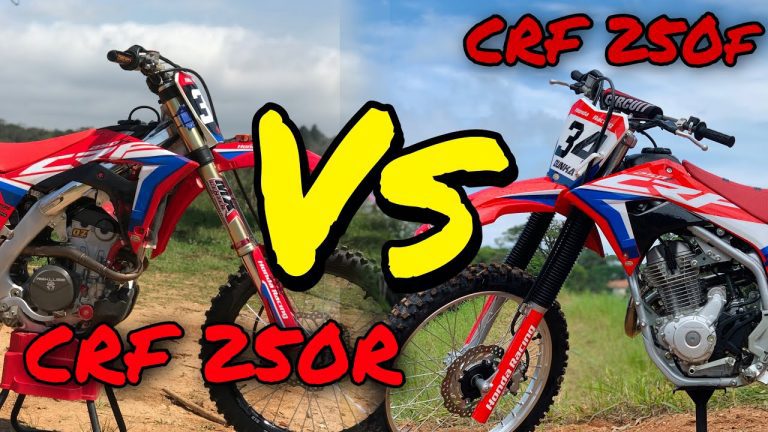 CRF 250F X CRF 250R por Lucas Dunka, 4seg de diferença, assista!