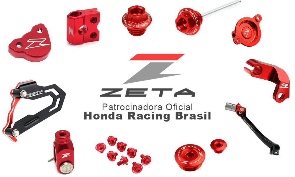 Zeta &eacute; patrocinadora oficial da equipe Honda MX 2020