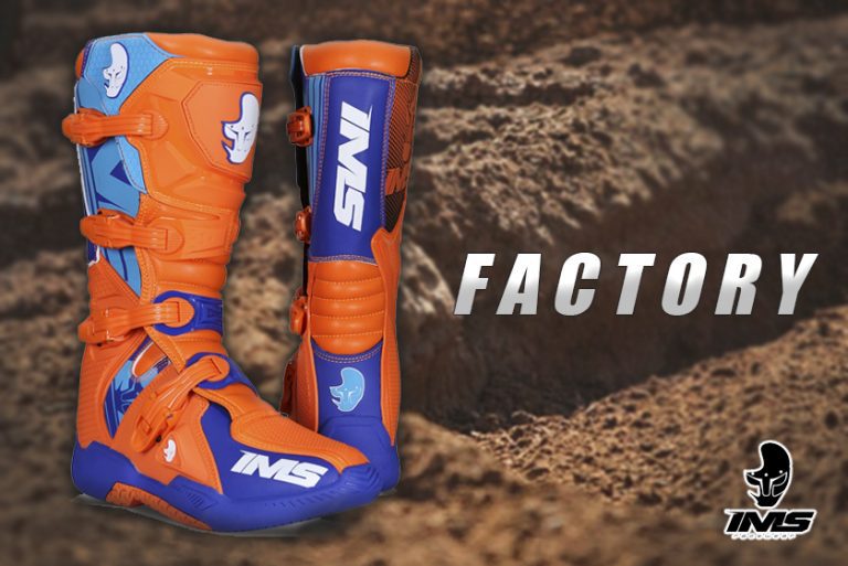 FACTORY é o lançamento em botas da IMS Racing
