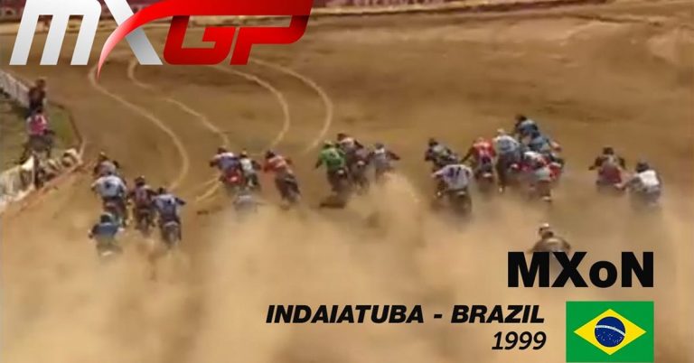 Motocross das Nações no BRASIL em 1999 | Reveja o vídeo COMPLETO