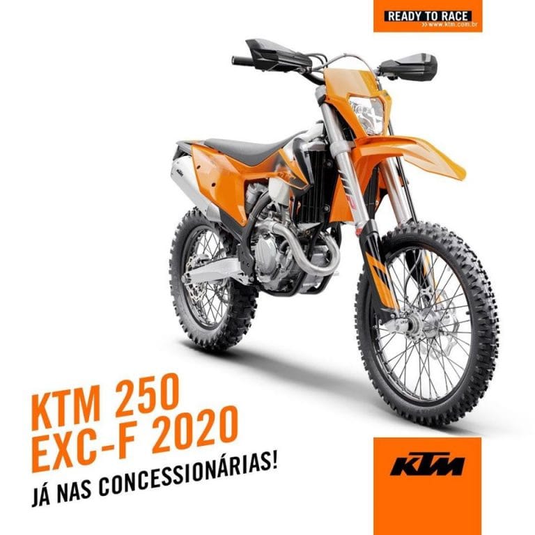 KTM Brasil anuncia linha EXC 2020 nas concessionárias