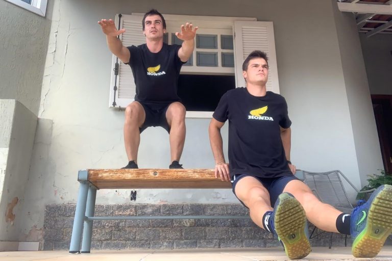 Pilotos da equipe Honda Racing contam sobre a rotina nesses dias de quarentena