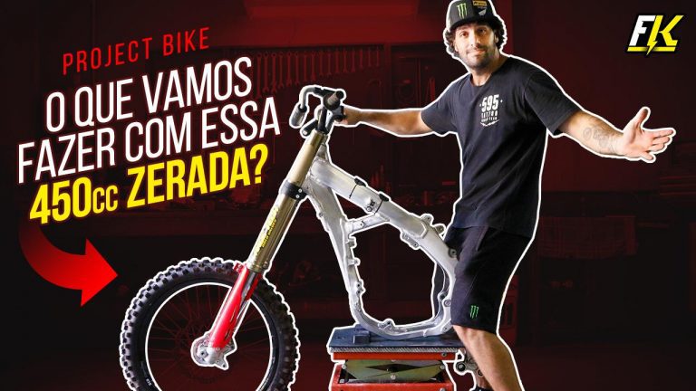 Fred Kyrillos mostra o inicio da preparação da sua nova CRF 450R | Vídeo