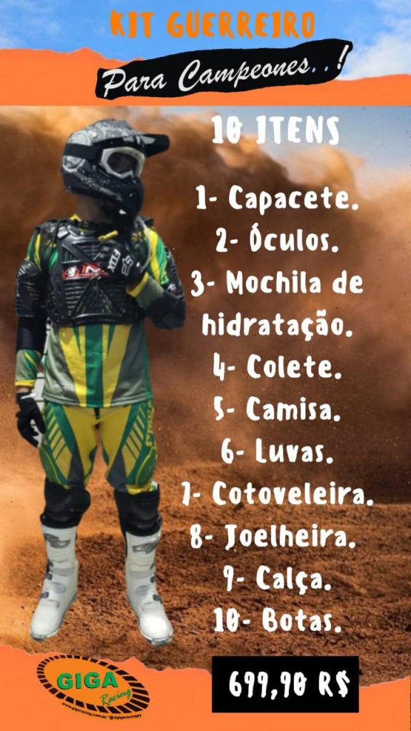 Semana da venda Off Road ON LINE nas lojas parceiras do SR