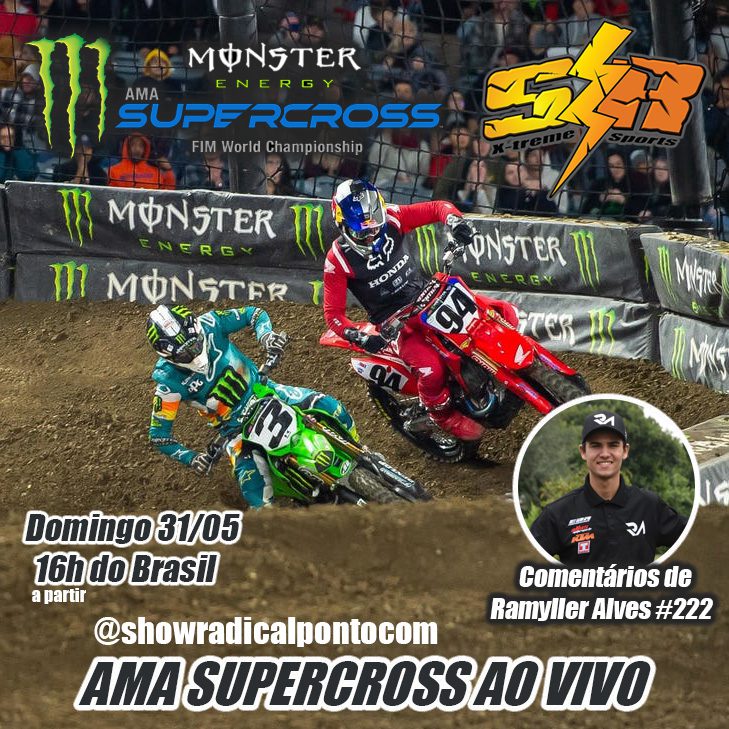 Retorno do AMA Supercross 2020 AO VIVO, hoje!
