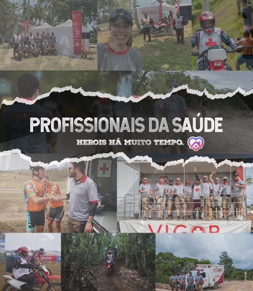 Brasil Ride inova e oferece inscrição gratuita para profissionais da saúde em seus circuitos