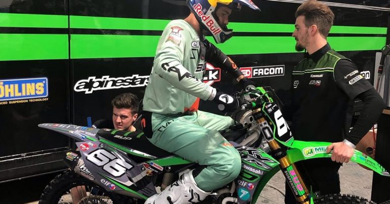 Enzo Lopes está em período de testes com a Pro Circuit Kawasaki