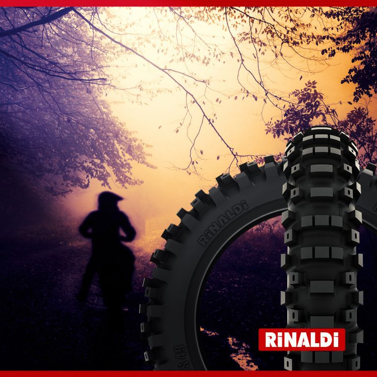Rinaldi lança linha de pneus voltada a pilotos de enduro e trilheiros