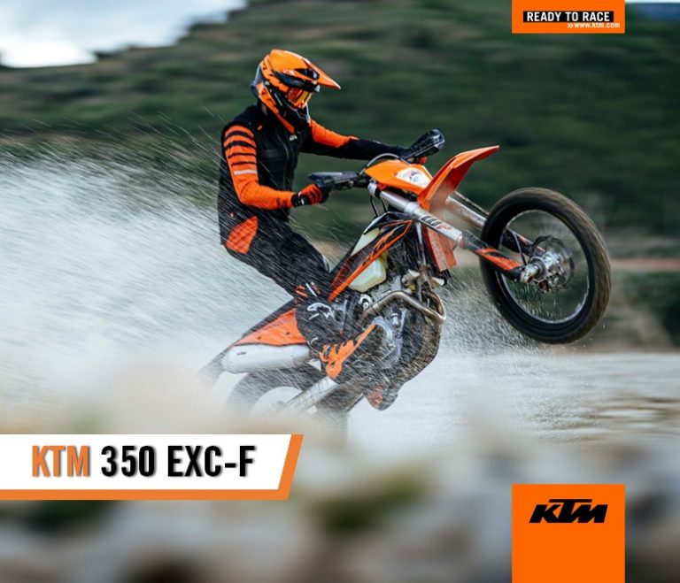 KTM 350 EXC-F, são nos detalhes que se nota a diferença