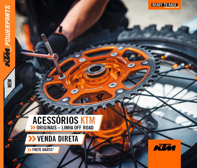 KTM Brasil anuncia venda direta de produtos oficiais