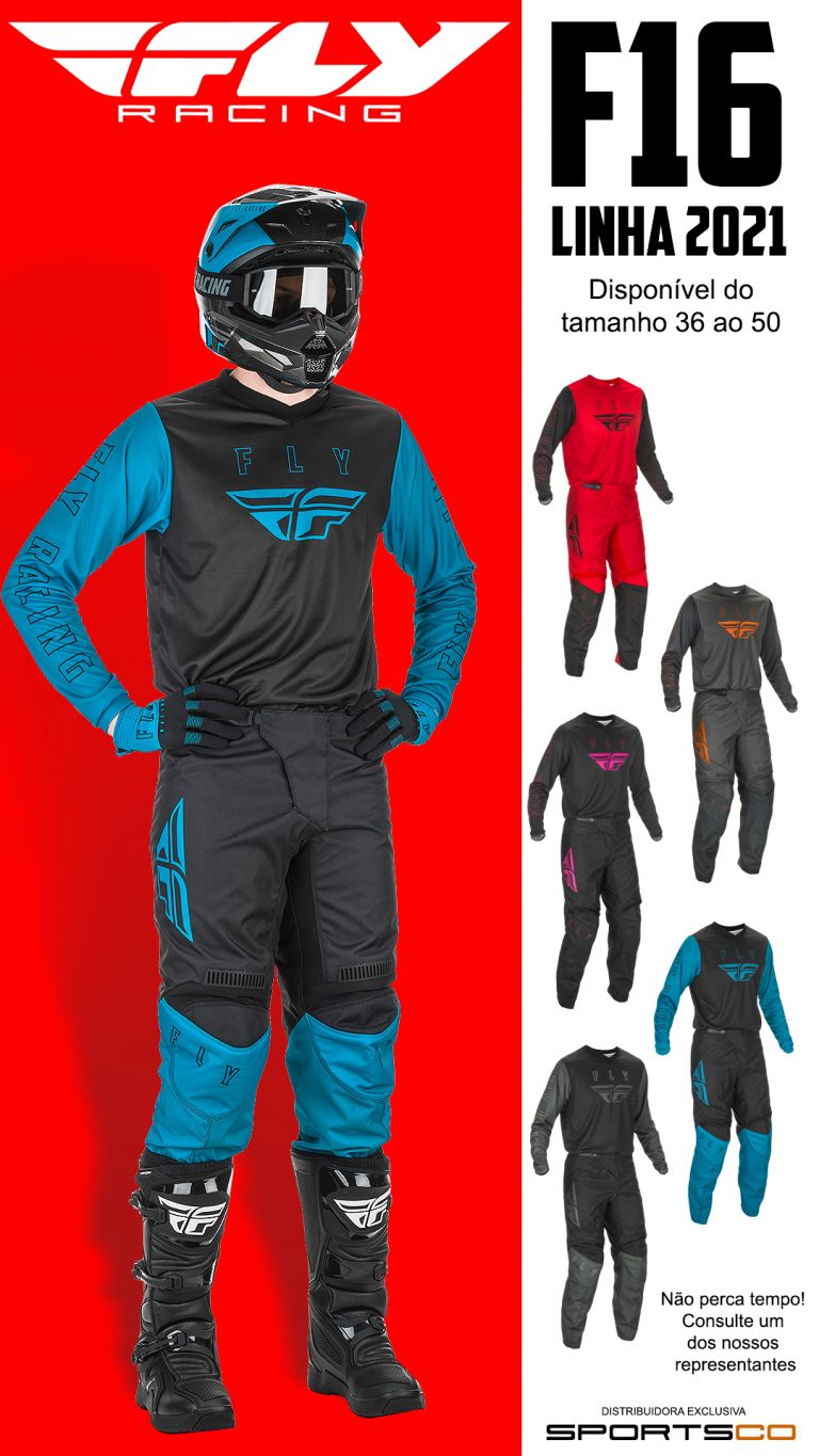 Chega ao mercado a linha F16 2021 da Fly Racing