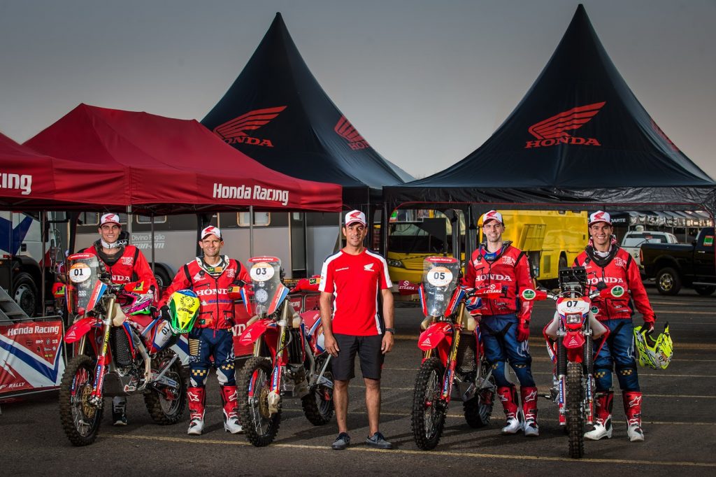 Homenagem dia dos pais Honda Racing Brasil