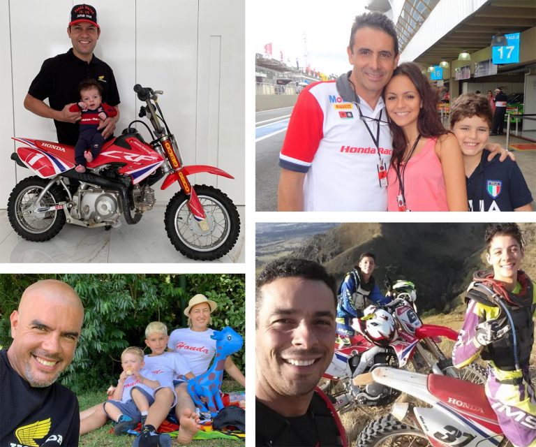 Homenagem dia dos pais Honda Racing Brasil