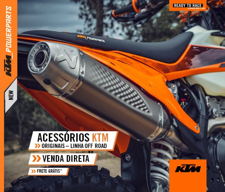 KTM Brasil anuncia venda direta de produtos oficiais