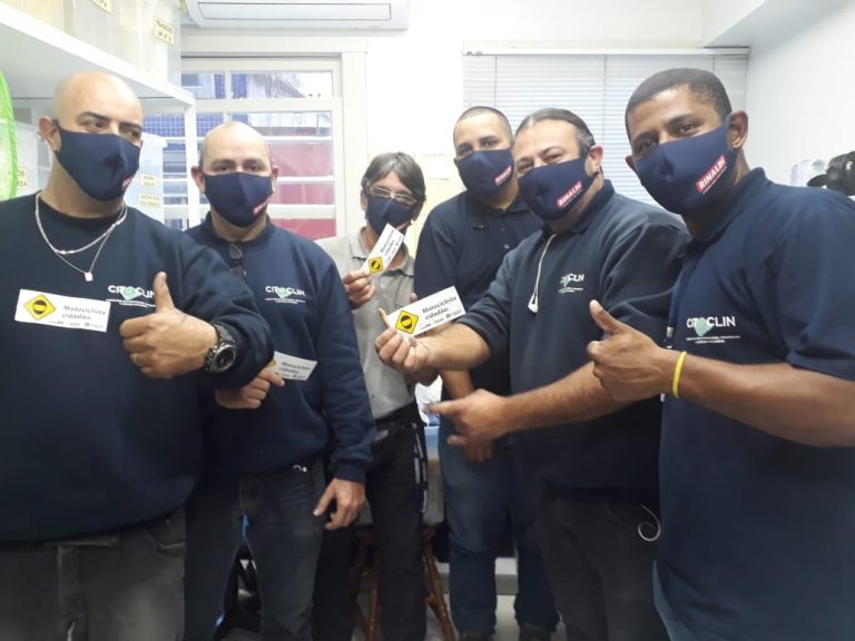 Rinaldi Pneus destina 2 mil máscaras para motociclistas gaúchos