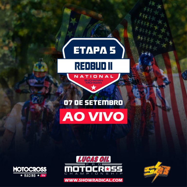 5ª etapa AMA Motocross AO VIVO gratuito, AQUI