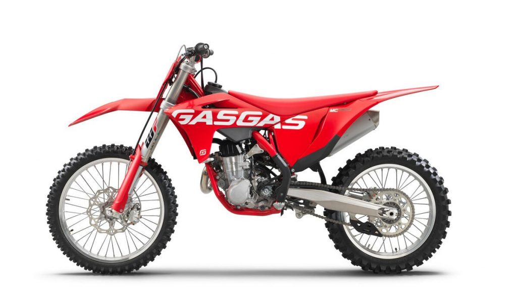 GASGAS lan&ccedil;a linha off road 2021