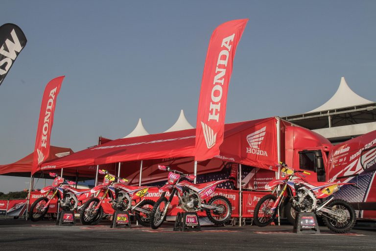 Honda Racing aprimora estruturas de apoio e carretas para a temporada 2020