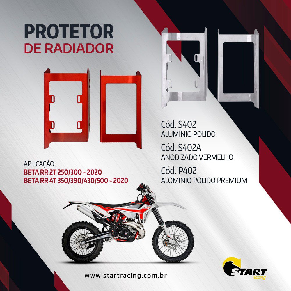 Conhe&ccedil;a a Start Racing, fabricante de diversos acess&oacute;rios para motocicletas