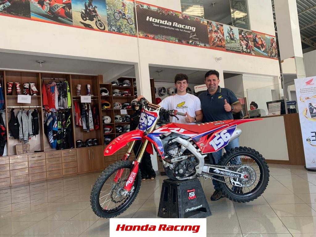 Destaque Amador Honda Racing| Raul Mendon&ccedil;a #156 piloto MotoGerais