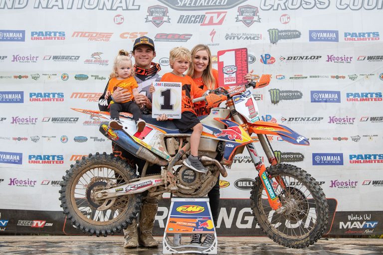 Cross Country: Kailub Russell conquista 8º título no GNCC