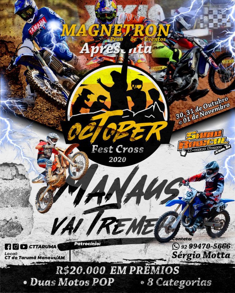 Manaus vai tremer com a October Fest com a cobertura completa do Show Radical