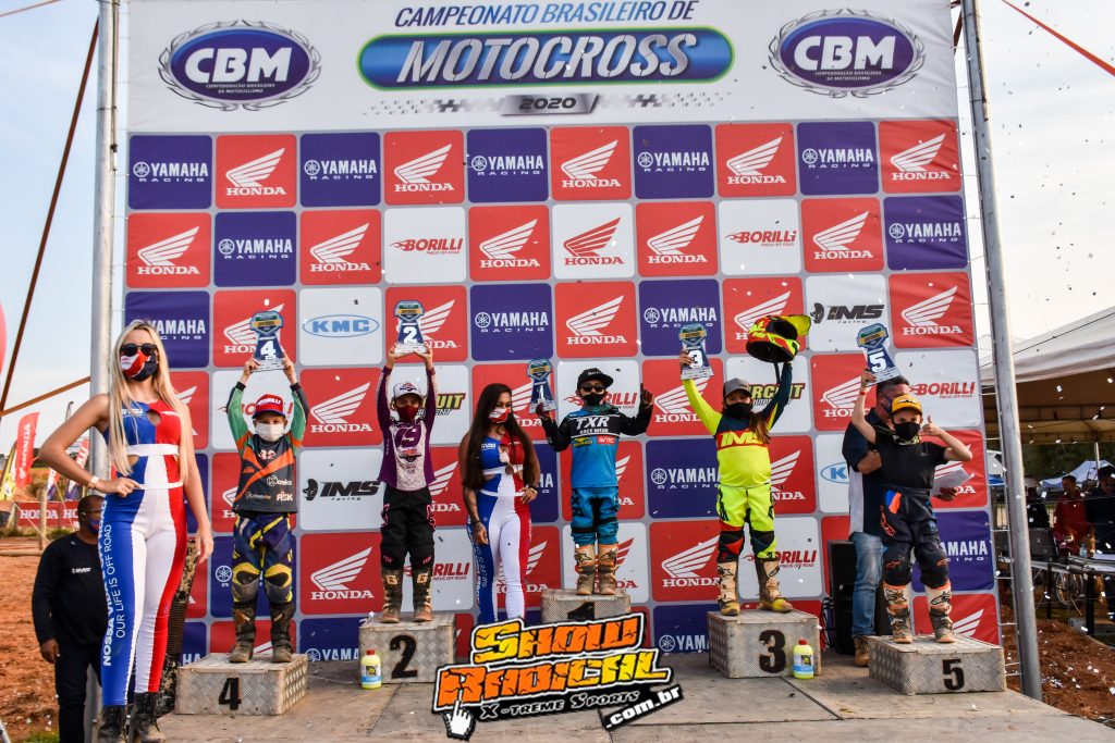 Zion Berchtold lidera a 50cc no Brasileiro de Motocross