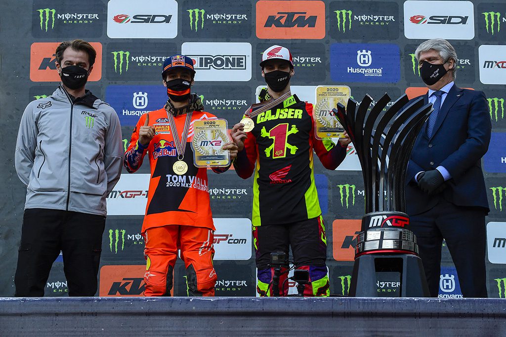 Mundial de Motocross: Tim Gajser e Ben Watson vencem a rodada final da competi&ccedil;&atilde;o