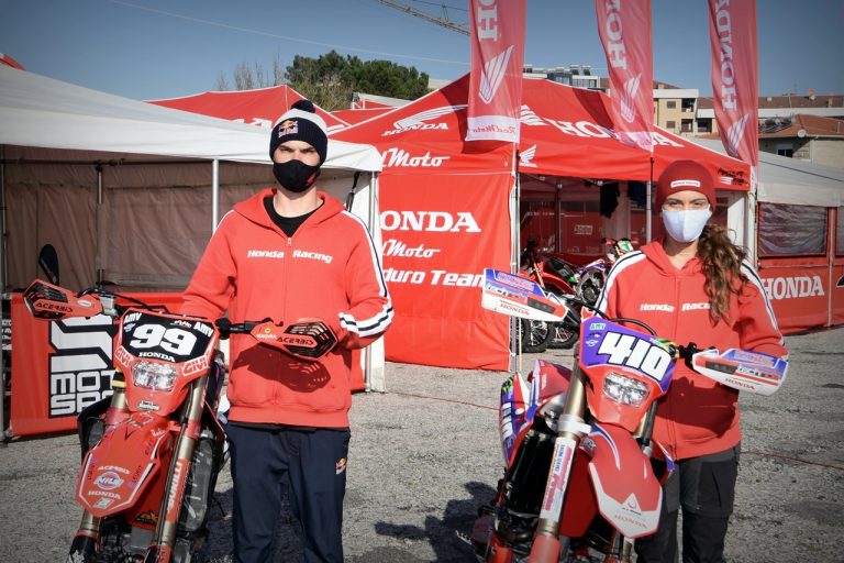 Mundial de Enduro – Bruno Crivilin e Bárbara Neves representam a Honda Racing Brasil na etapa final em Portugal