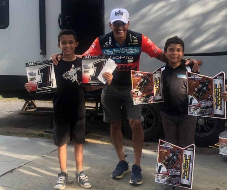Irmãos “De Pinho” se destacam no estadual de MX da Carolina do Sul nos EUA!