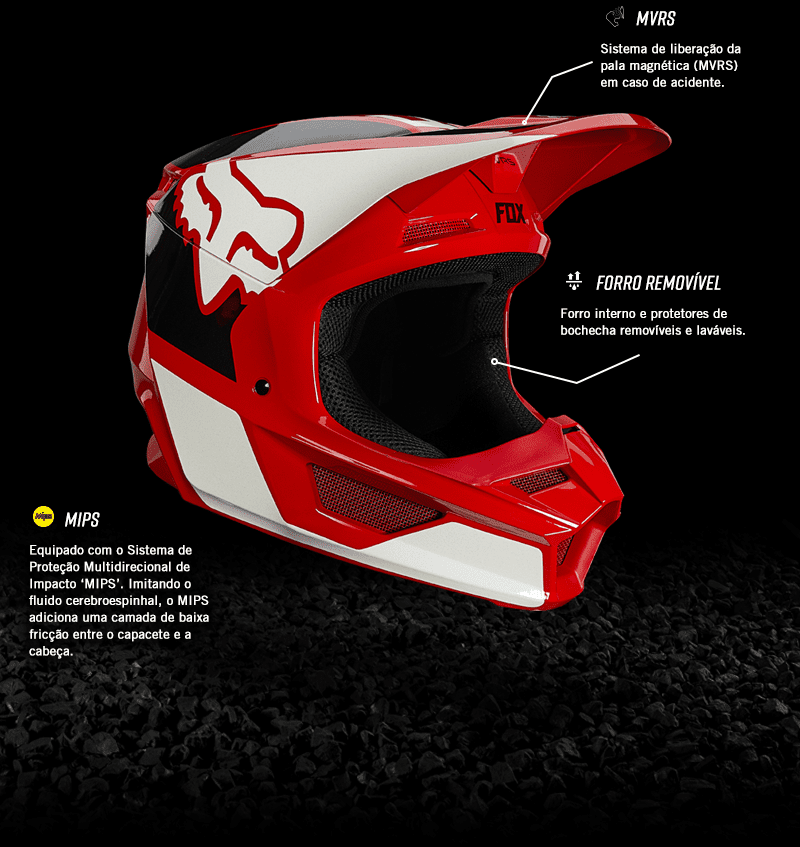 Fox Racing Brasil apresenta: Novo capacete V1 REVN