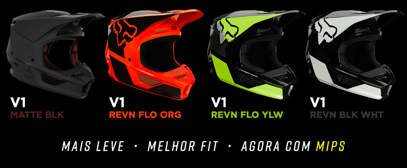 Fox Racing Brasil apresenta: Novo capacete V1 REVN