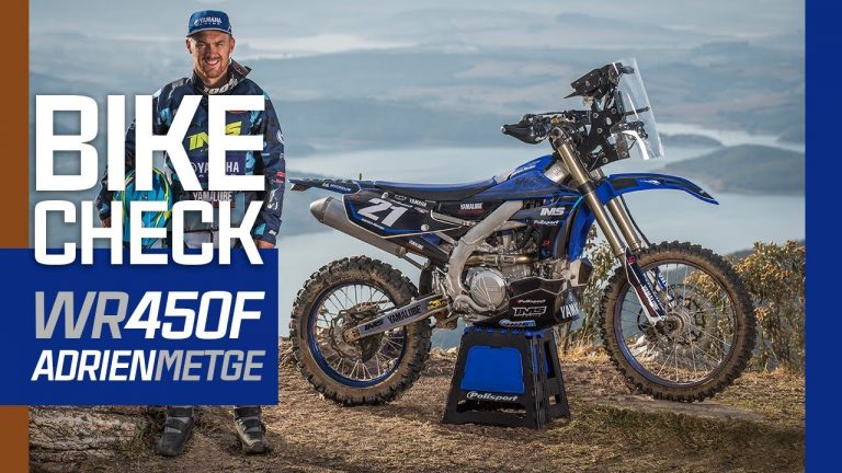 Bike Check Yamaha: Conheça a WR450F utilizada por Adrien Metge essa temporada