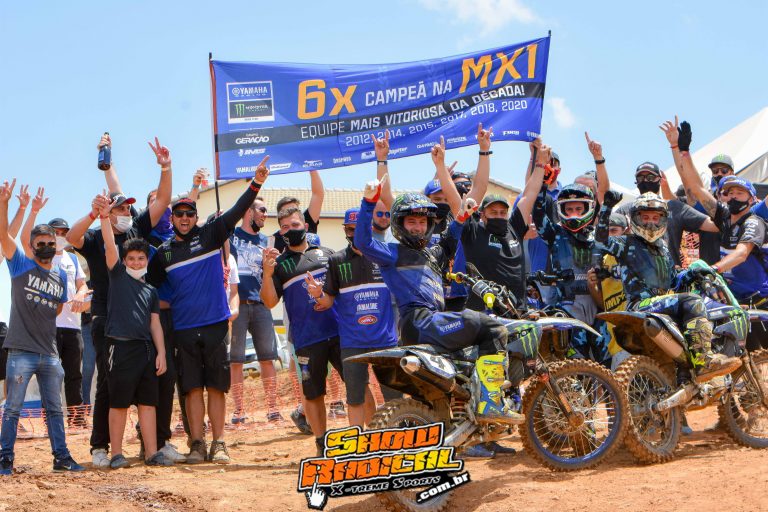 Yamaha é Grande Campeã do Brasileiro de Motocross 2020 com o piloto Paulo Alberto