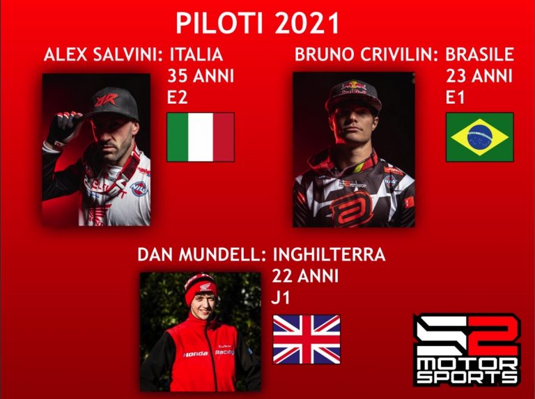 Enduro FIM: S2 MotorSport anuncia pilotos para temporada 2021
