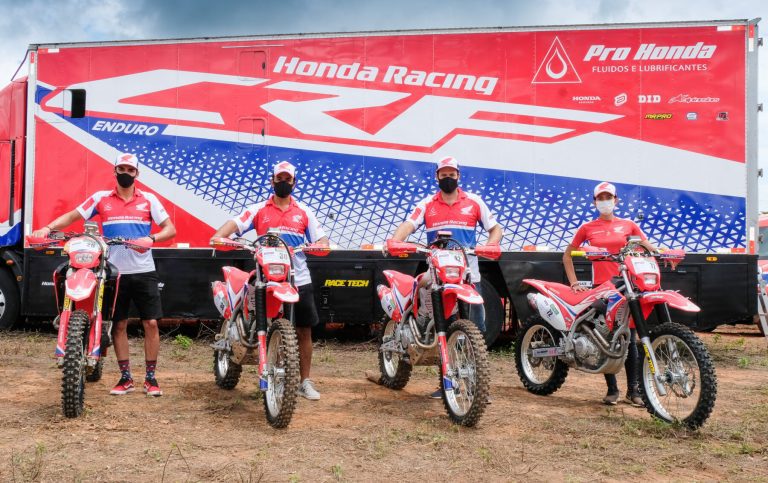 Equipe Honda Racing está pronta para o Rally Piocerá 2021