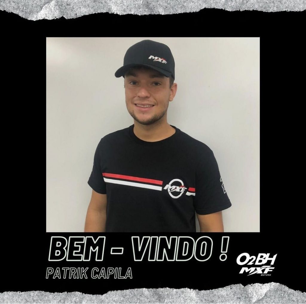 Patrik Capila defender&aacute; a O2BH MXF na temporada 2021 do Brasileiro de Enduro