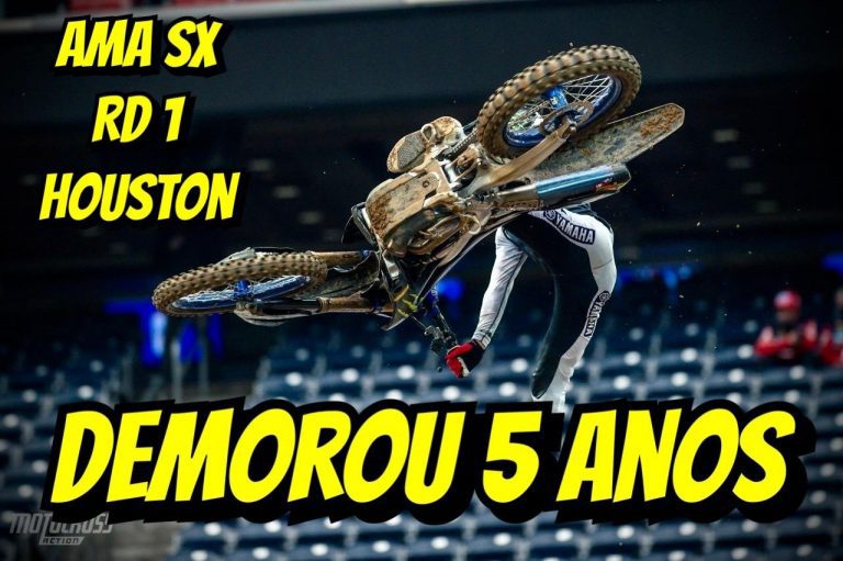 Observações da 1ª etapa do AMA SX 250cc por Leandro Silva #14