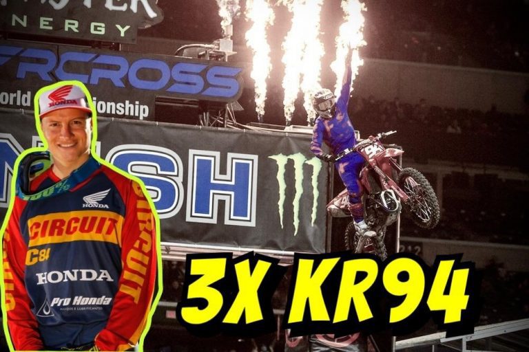 Conclusões AMA Supercross Indianápolis 3 por Leandro Silva #14 com Hector Assunção #30