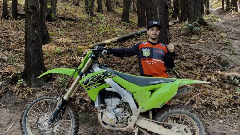 Test Ride da nova Kawasaki de TRILHA com Caio Lopes #134