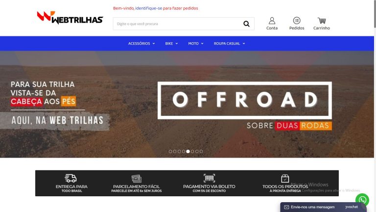 Conheça a WebTrilhas a nova loja virtual Brasileira