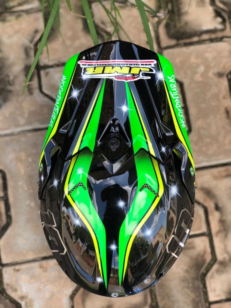 Confira o capacete by Inside Pinturas que Jean Ramos #10 ir&aacute; disputar a temporada 2021 do MX Brasileiro