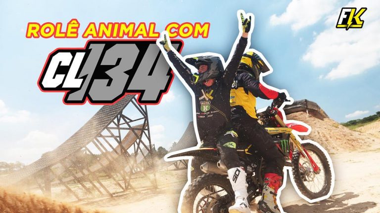 Fred Kyrillos treinando FMX com Caio Lopes, assista!