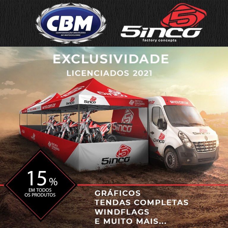 CBM fecha parceria com 5inco Gráficos e proporciona desconto aos pilotos filiados