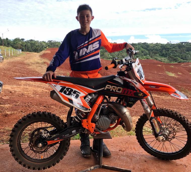 Projeto Dudu: Dudu Volpato disputa abertura do Paranaense de Motocross esse fim de semana