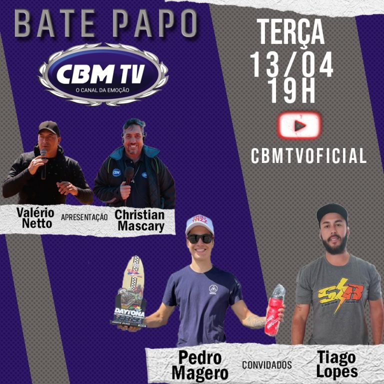 Bate Papo CBM, ao vivo com Pedro Magero #15 e Tiago Lopes | Show Radical