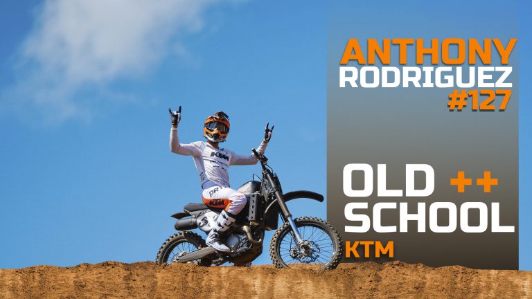 VÍDEO: Anthony Rodriguez acelerando uma KTM 450 Old School