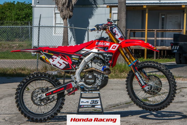 Ficha Técnica Honda Racing | Apresentamos a CRF 250R 2020 do piloto Felipe Ortiz, direto dos EUA