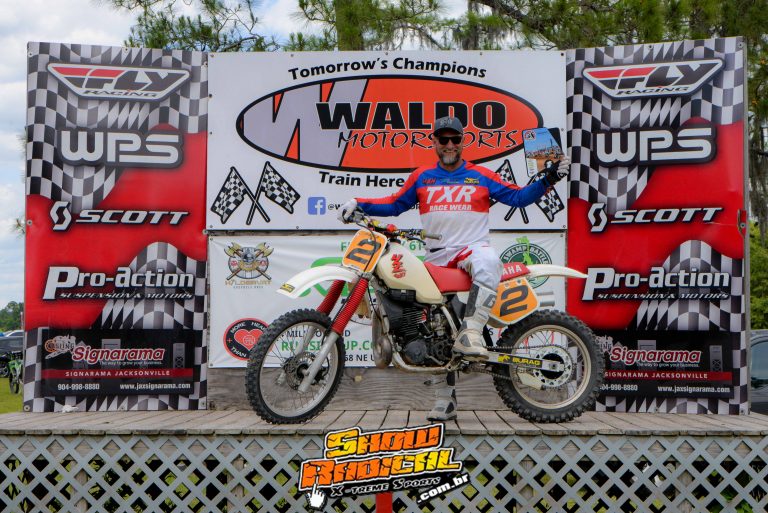 Márcio D’avila vence corrida Vintage na Sunshine State MX no Waldo MotorSports