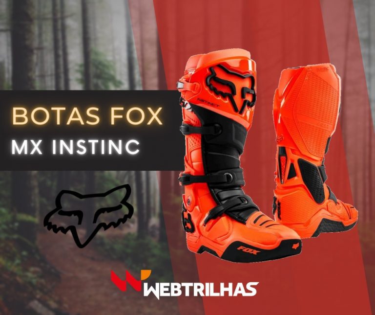 Web Trilhas apresenta oferta na bota Fox Instinct, confira.